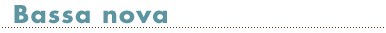 bassa nova